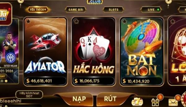 HitClub – Khám phá sân chơi trực tuyến cùng nhiều trải nghiệm thú vị