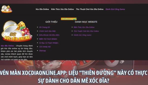 Vén Màn Xocdiaonline.app: Liệu